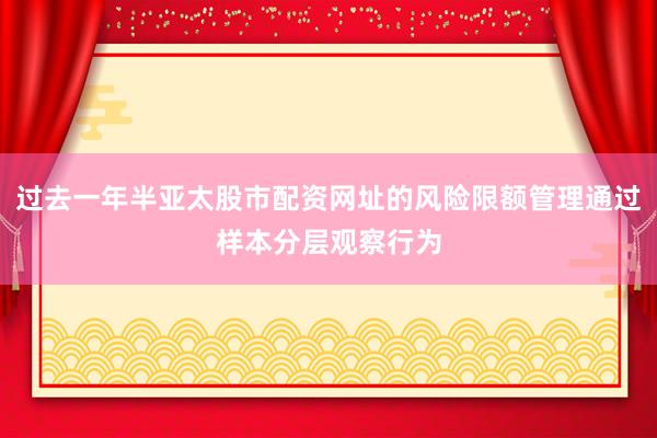 过去一年半亚太股市配资网址的风险限额管理通过样本分层观察行为