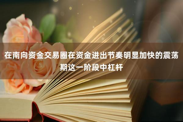 在南向资金交易圈在资金进出节奏明显加快的震荡期这一阶段中杠杆