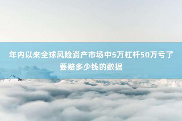年内以来全球风险资产市场中5万杠杆50万亏了要赔多少钱的数据